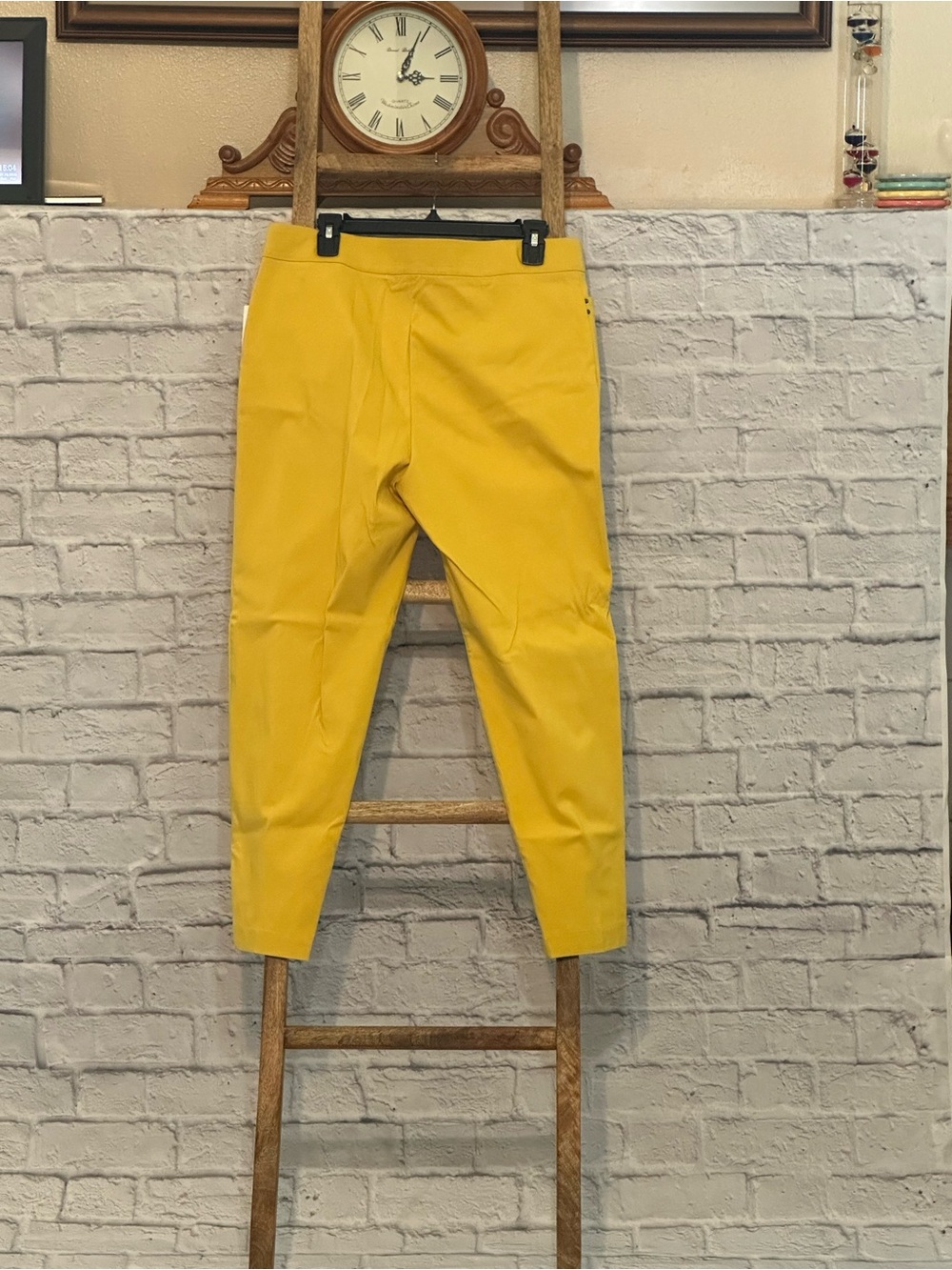 89th & Madison Bright Yellow Women’s Chino Pants